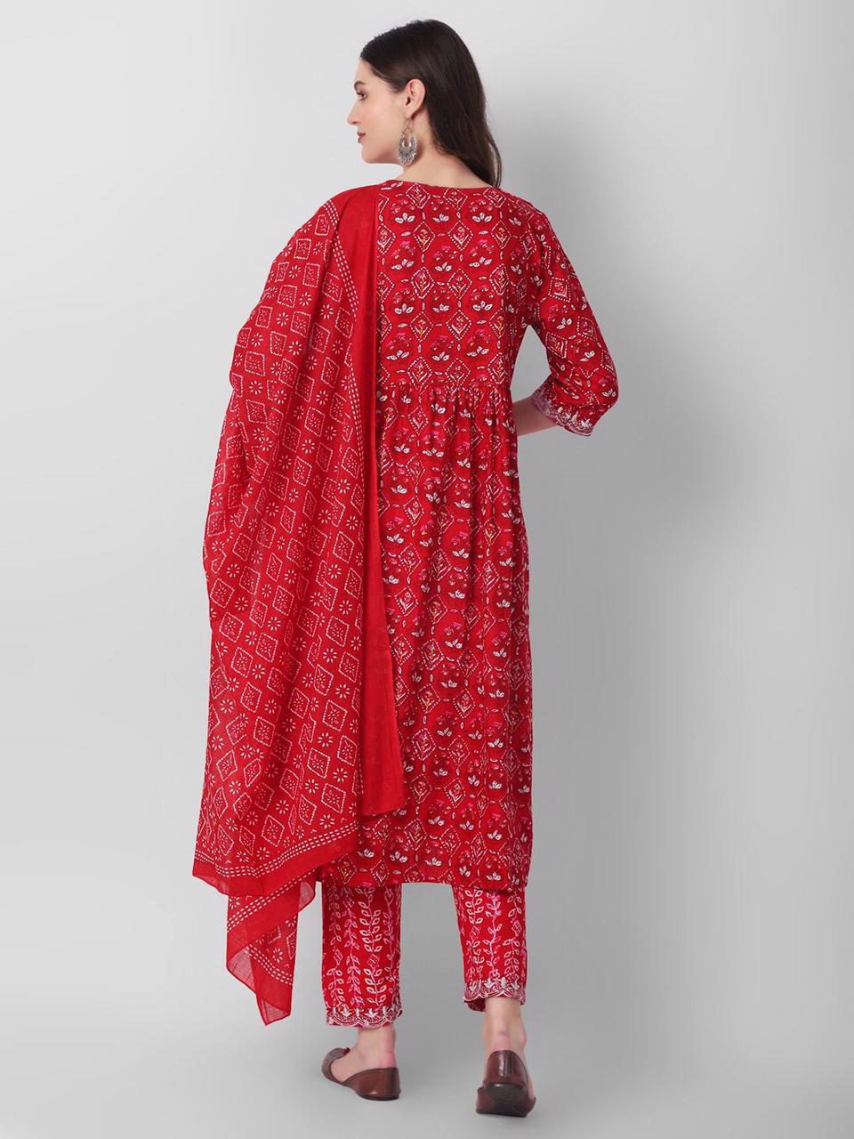 Vt Nairacut Kurti With Pant And Dupatta Sets Catalogue 